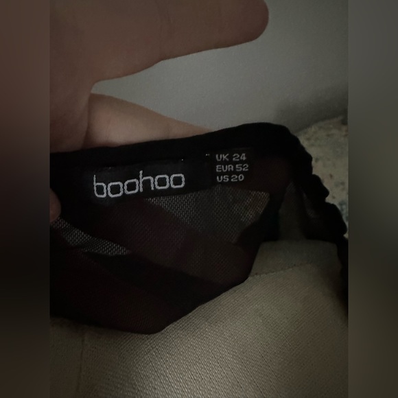 oversized mesh t-shirt boho plus sz US 20 2X EUC - Picture 6 of 11